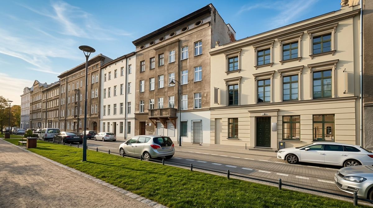 Widok na sklep z marokańskimi dywanami RIAD loom